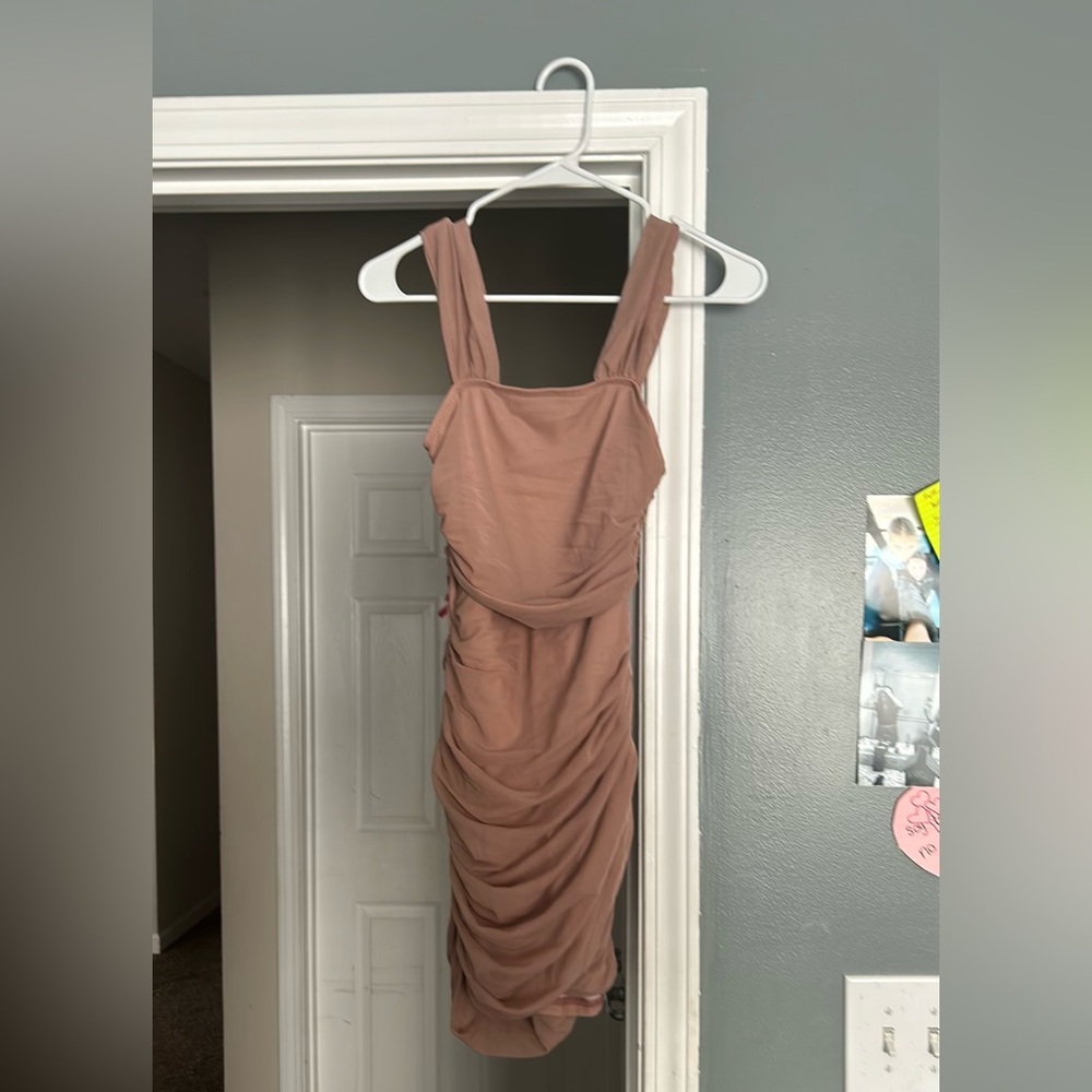 Rose pink SHEIN dress
